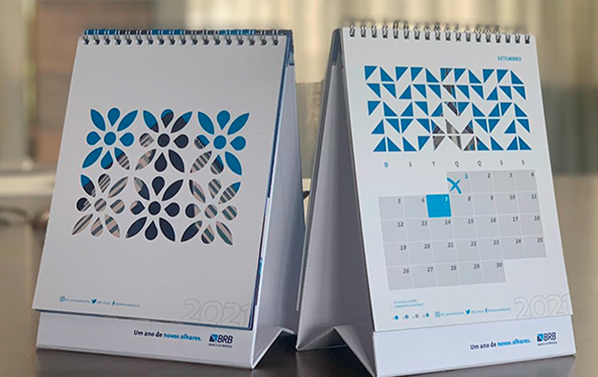 Calendário BRB Cobogó