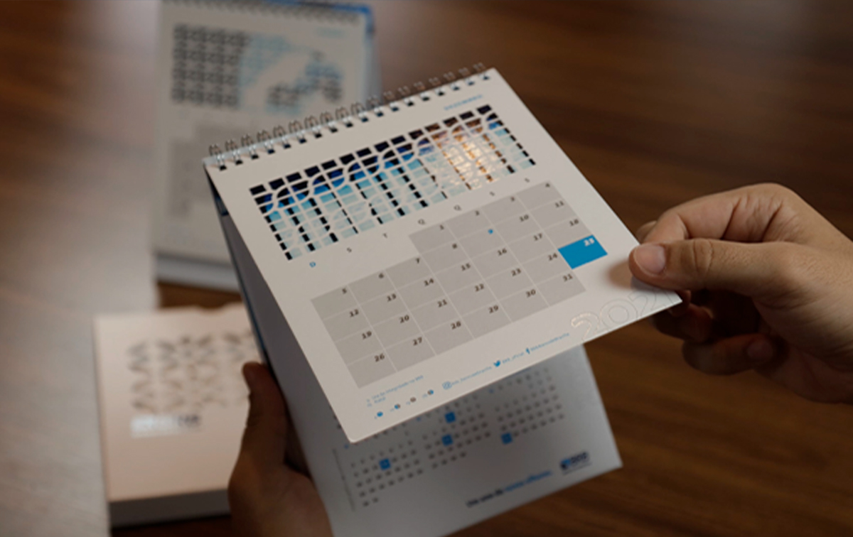 Calendário BRB Cobogó